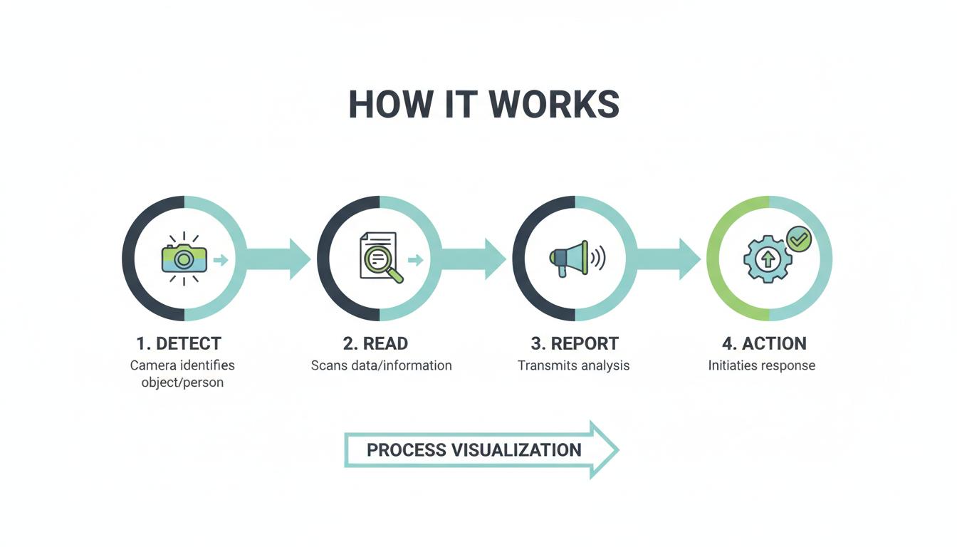 แผนผังวิสัยทัศน์ GaugeSnap — เชื่อมต่อ AI, IoT, SCADA สู่ Smart Factory